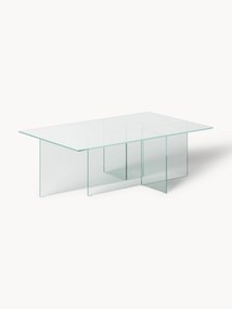 Mesa de centro de vidro Anouk, L 102 cm