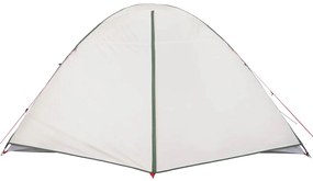 Tenda de campismo cúpula para 6 pessoas impermeável verde