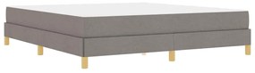 Cama Box Taupe, Marrom 180 x 200 cm