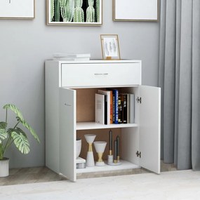 Aparador 60x30x75 cm contraplacado branco
