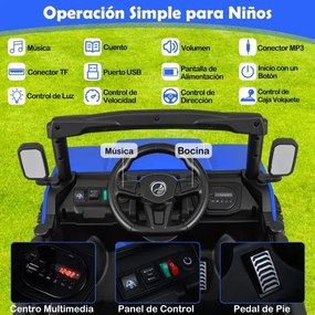 Camião basculante elétrico para crianças 12V com comando à distância, música, contos e luzes LED, suspensão com molas para crianças de 3 a 8 anos, pre