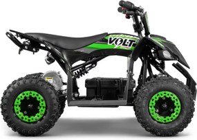 Mini moto 4 elétrica infantil - VOLT 1000 W 36 V, com 3 velocidades reguláveis, c/ marcha atrás Verde