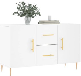 Aparador 100x36x60 cm derivados de madeira branco