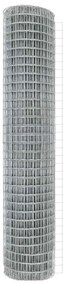 Cerca Euro com 7 Postes 1,5 x 10 m em Aço Galvanizado