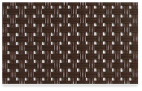 Individual Pvc Retangular Castanho 45X33cm