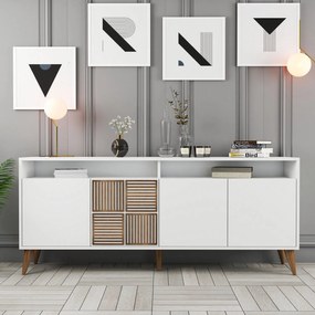 Console Milan – Branco – 180x78x35 cm