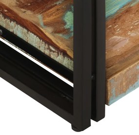 Móvel de TV 90x30x40 cm madeira recuperada maciça