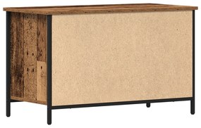 Estante para TV vidaXL Madeira Antiga 80x40x50 cm Madeira engenheirada