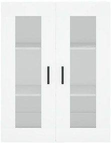 Armário alto 69,5x34x180 cm derivados de madeira branco