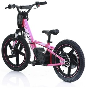 Bicicleta elétrica infantil 250W 16” pro Roan RXF Sedna Rosa