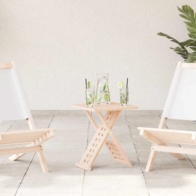 vidaXL Mesa de centro Castanho 33 x 33 x 40,5 cm Madeira de Noz Maciça