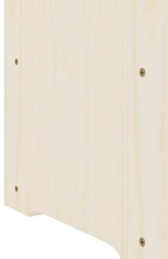 Garrafeira 67,5x25x87 cm madeira de pinho maciça
