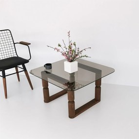 Mesa de Café Stoa – Bronze – 80x42x80 cm