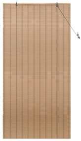 Persianas e Sombras de Janela Marrom Claro 110 x 220 cm Bambu