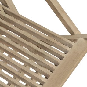 Cadeiras de jardim dobráveis 6 pcs 56x61x89cm teca maciça cinza