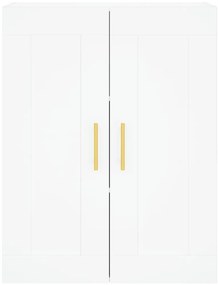 Armário alto 69,5x34x180 cm derivados de madeira branco