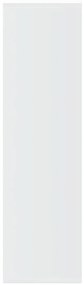 Estante divisória 69,5x29x103,5 cm derivados de madeira branco