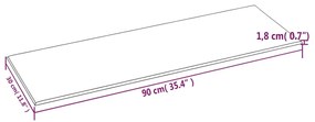 Painel parede 12pcs 90x30 cm couro artificial 3,24m² cappuccino