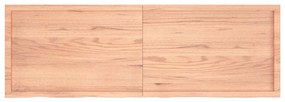 Prateleira de parede 180x60x(2-6) cm carvalho tratado castanho