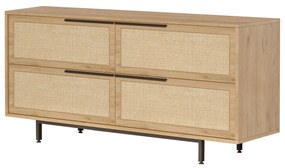 Console ON3 – Walnut – 160 cm x 74,3 cm x 44,5 cm