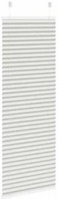 Cinzento Luz Plissada Cega 40x150 cm Largura Tecido 39,4 cm