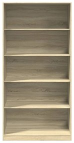 Roupeiro 100x50x200 cm contraplacado carvalho sonoma