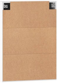 Móveis de parede 2 pcs derivados de madeira branco brilhante