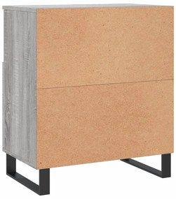 Aparadores 2 pcs derivados de madeira cinzento sonoma
