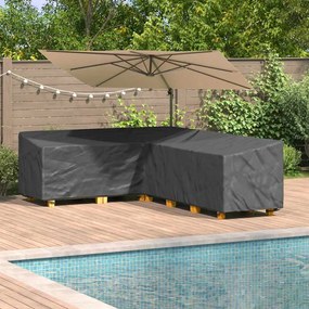 vidaXL Capa para Móveis de Exterior 286 x 222 x 80 cm tecido 210D