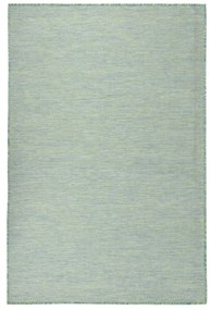 vidaXL Tapete de tecido plano para exterior 120x170 cm turquesa