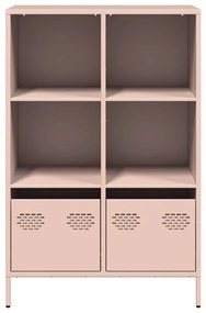 Móvel alto 68x39x103,5 cm aço rosa