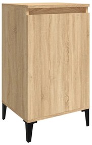 Mesa de cabeceira 40x35x70 cm derivados madeira carvalho sonoma