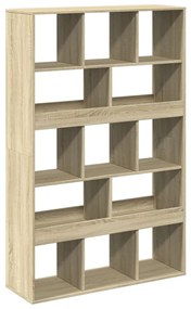 Estante 100x33x156,5 cm derivados de madeira carvalho sonoma