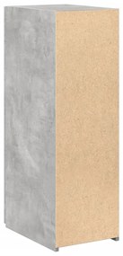 Aparador 30x42,5x93 cm derivados de madeira cinzento cimento