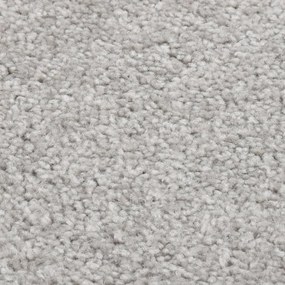 Tapete de pelo curto 80x150 cm cinzento-claro
