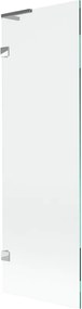 Mexen Lunar L painel de banho de 1 folha 60 x 150 cm, transparente, cromado - 897L-060-000-01-00