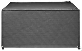 Capas móveis de jardim 2 pcs 12 ilhós 230x165x80 cm retangular