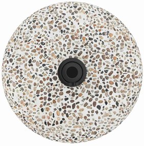Base de Parasol para Postes de 37/42/52/58mm, Concreto Multicolorido,