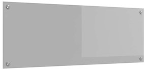 Luminária de Backsplash para Cozinha vidaXL Cinza Claro 110x40x0,6 cm