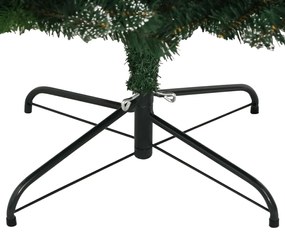 Árvore de Natal artificial articulada c/ bagas vermelhas 180 cm