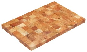 286573 vidaXL Tábua de cortar 60x40x3,8 cm madeira de acácia maciça