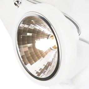 Projete spot white 2-light ajustável - Nox Design,Moderno