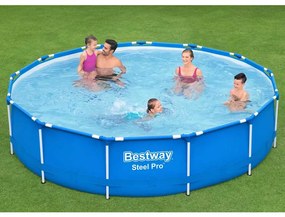 Piscina de estrutura Steel Pro 396x84 cm