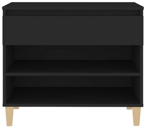 Sapateira 70x36x60 cm derivados de madeira preto