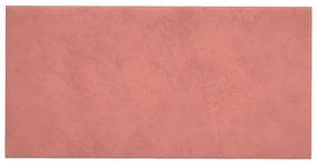 Painel de parede 12 pcs 60x30 cm veludo 2,16 m² rosa