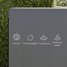 Capa Protetora para Baloiço de Jardim de 3 Lugares 215x155x150 cm Impe