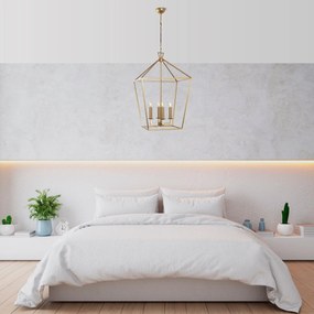 Chandelier Till – Dourado – 50 x 71 x 123 cm