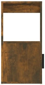 Aparador 80x30x60 cm derivados de madeira carvalho fumado