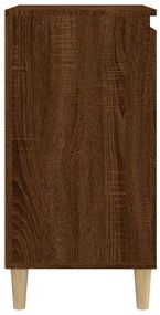 Mesa de cabeceira 2 pcs derivados de madeira carvalho castanho