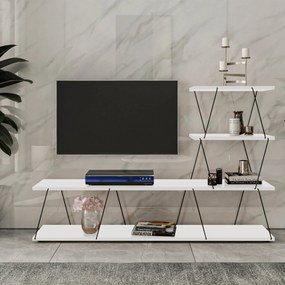 Móvel TV Ilgaz – Branco – 150 cm x 93 cm x 30 cm